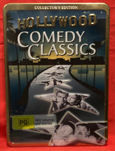 Load image into Gallery viewer, HOLLYWOOD COMEDY CLASSICS - 10 FILMS - COLLECTOR TIN   - DVD (NEW / SEALED)
