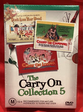 Load image into Gallery viewer, CARRY ON COLLECTION 5  - 3 FILMS - DVD (NEW / SEALED)
