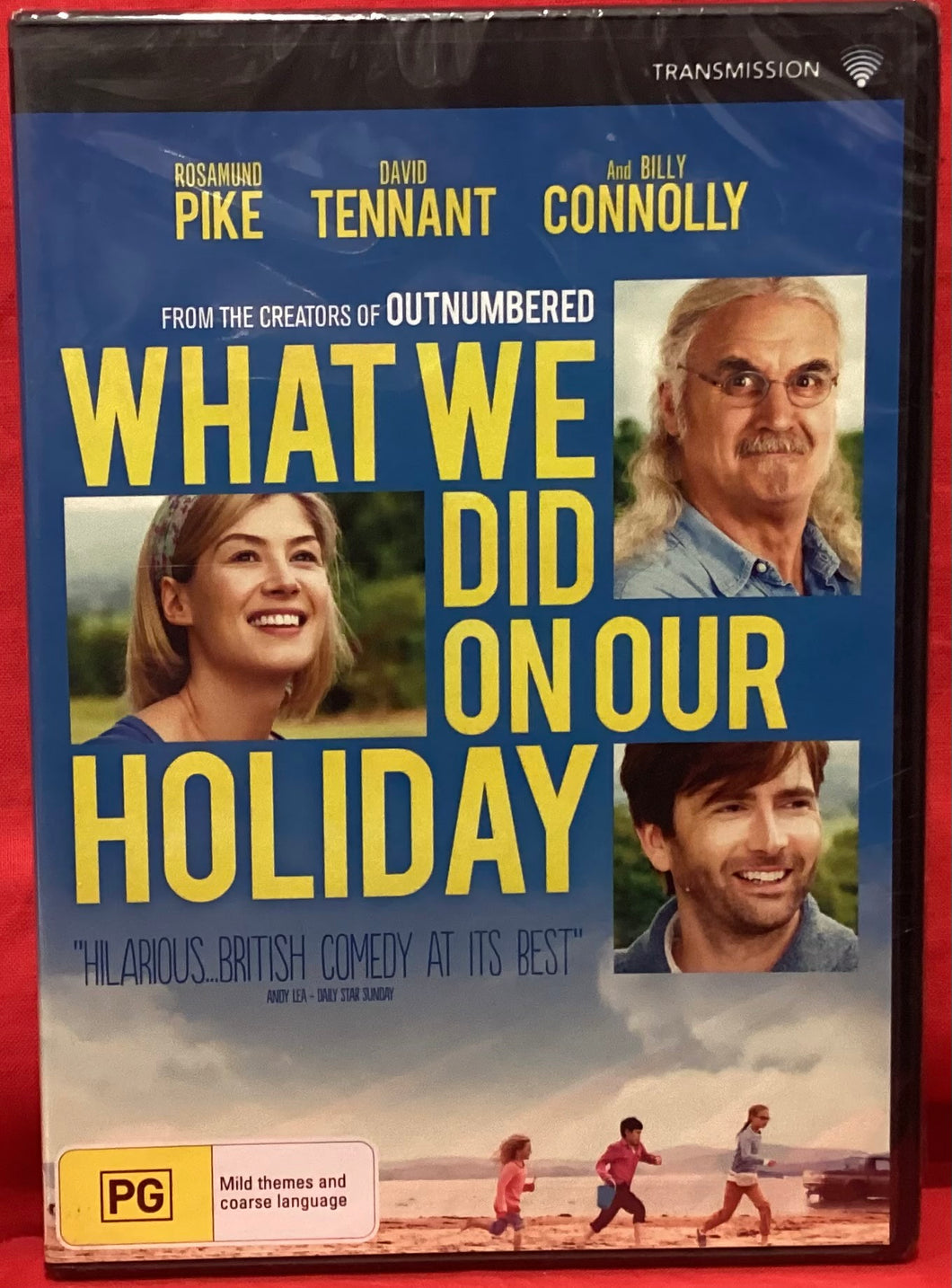 WHAT WE DID ON OUR HOLIDAY - DVD (NEW / SEALED)
