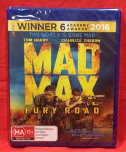 Load image into Gallery viewer, MAD MAX FURY ROAD - BLU-RAY (NEW/ SEALED)
