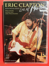Load image into Gallery viewer, eric clapton live at montreux 1986 dvd
