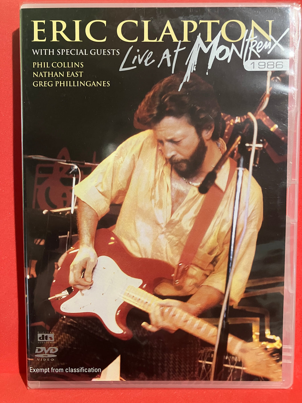 eric clapton live at montreux 1986 dvd