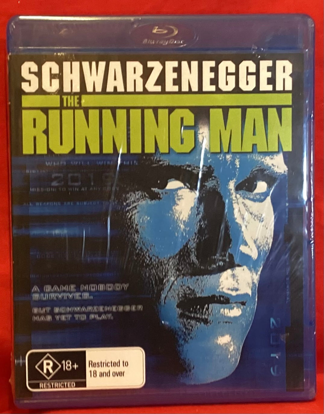 THE RUNNING MAN  - BLU-RAY (NEW/ SEALED)