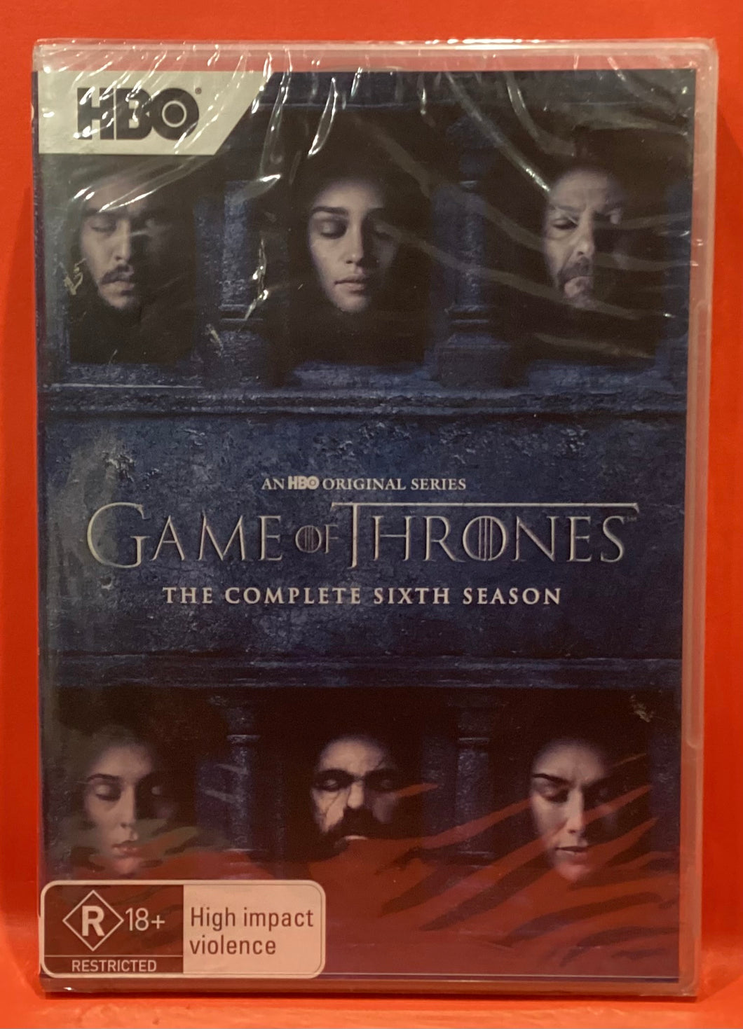 GAME OF THRONES - COMPLETE SIXTH SEASON - DVD (NEW / SEALED)