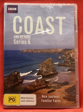 Load image into Gallery viewer, COAST AND BEYOND - SERIES 6 BBC DVD (NEW/ SEALED)
