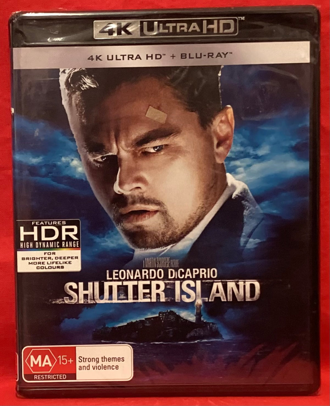 SHUTTER ISLAND - 4K HULTRA HD & BLU-RAY (NEW/ SEALED)