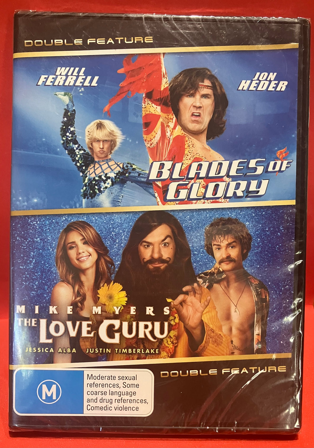 BLADES OF GLORY / THE LOVE GURU - DVD (SEALED)