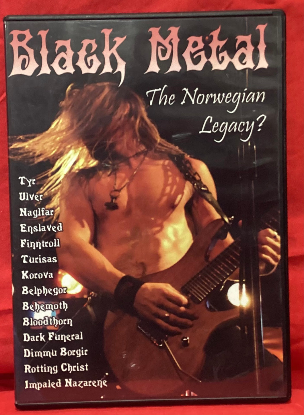 BLACK METAL - THE NORWEGIAN LEGACY DVD - DOCUMENTARY: TYR ULVER NAGLFAR (USED)ENSLAVED