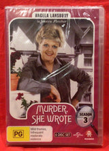 Load image into Gallery viewer, MURDER, SHE WROTE - SEASON 3  - DVD (NEW/ SEALED)
