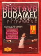 Load image into Gallery viewer, GUSTAVO DUDAMEL - LOS ANGELES PHIHARMONIC - INAUGRAL CONCERT - DVD (NEW/ SEALED)

