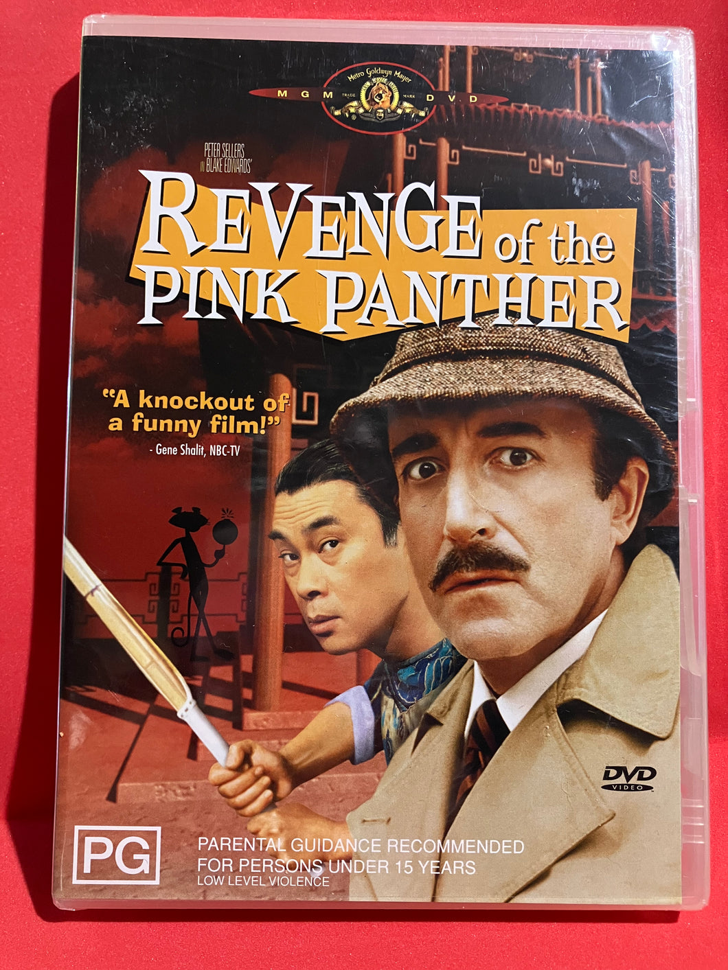 revenge of the pink panther dvd