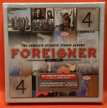 Load image into Gallery viewer, FOREIGNER - THE COMPLETE ATLANTIC STUDIO ALUBUMS - CD (NEW/SEALED)
