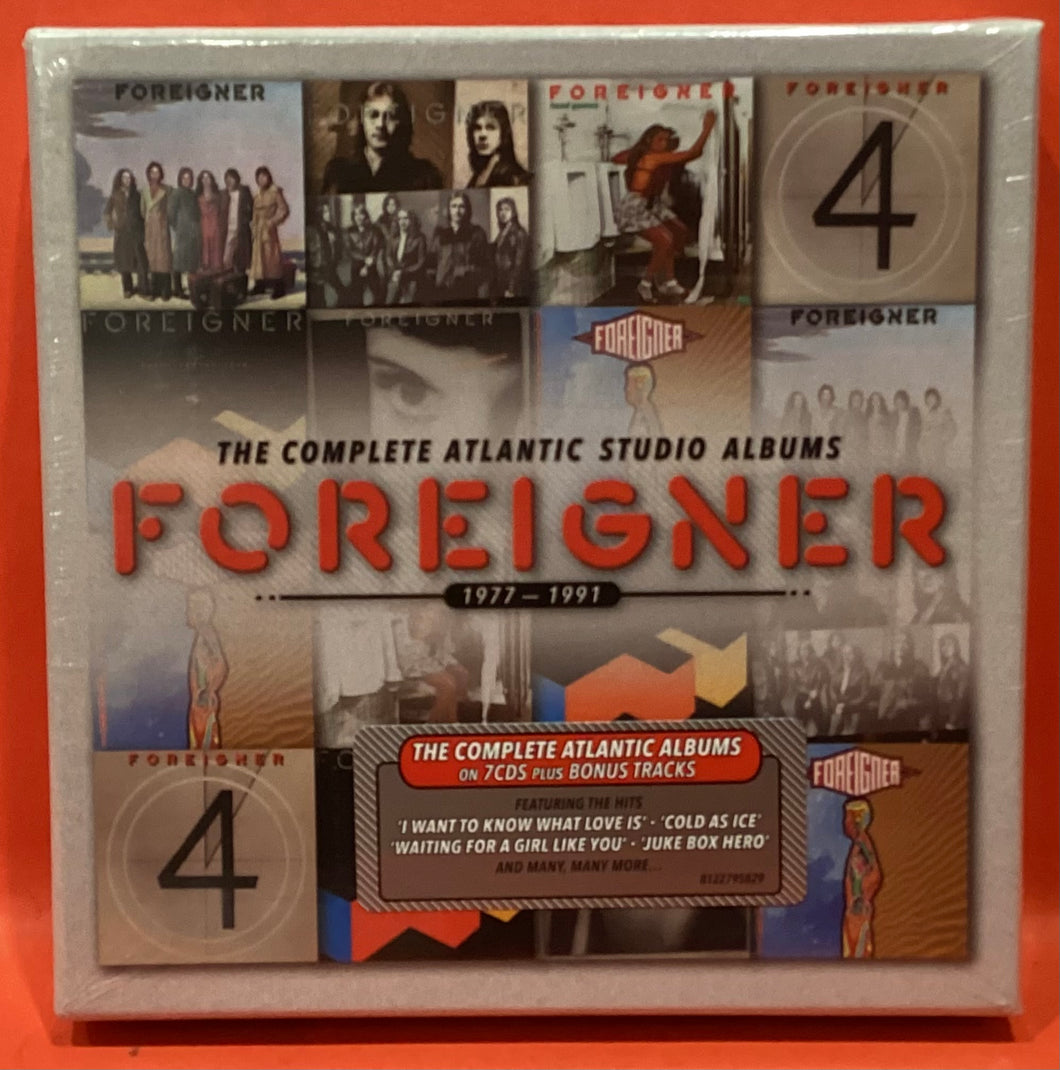 FOREIGNER - THE COMPLETE ATLANTIC STUDIO ALUBUMS - CD (NEW/SEALED)