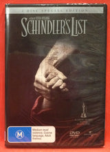 Load image into Gallery viewer, SCHINDELER&#39;S LIST - 2 DISC SPECIAL EDITION - DVD (NEW/SEALED)
