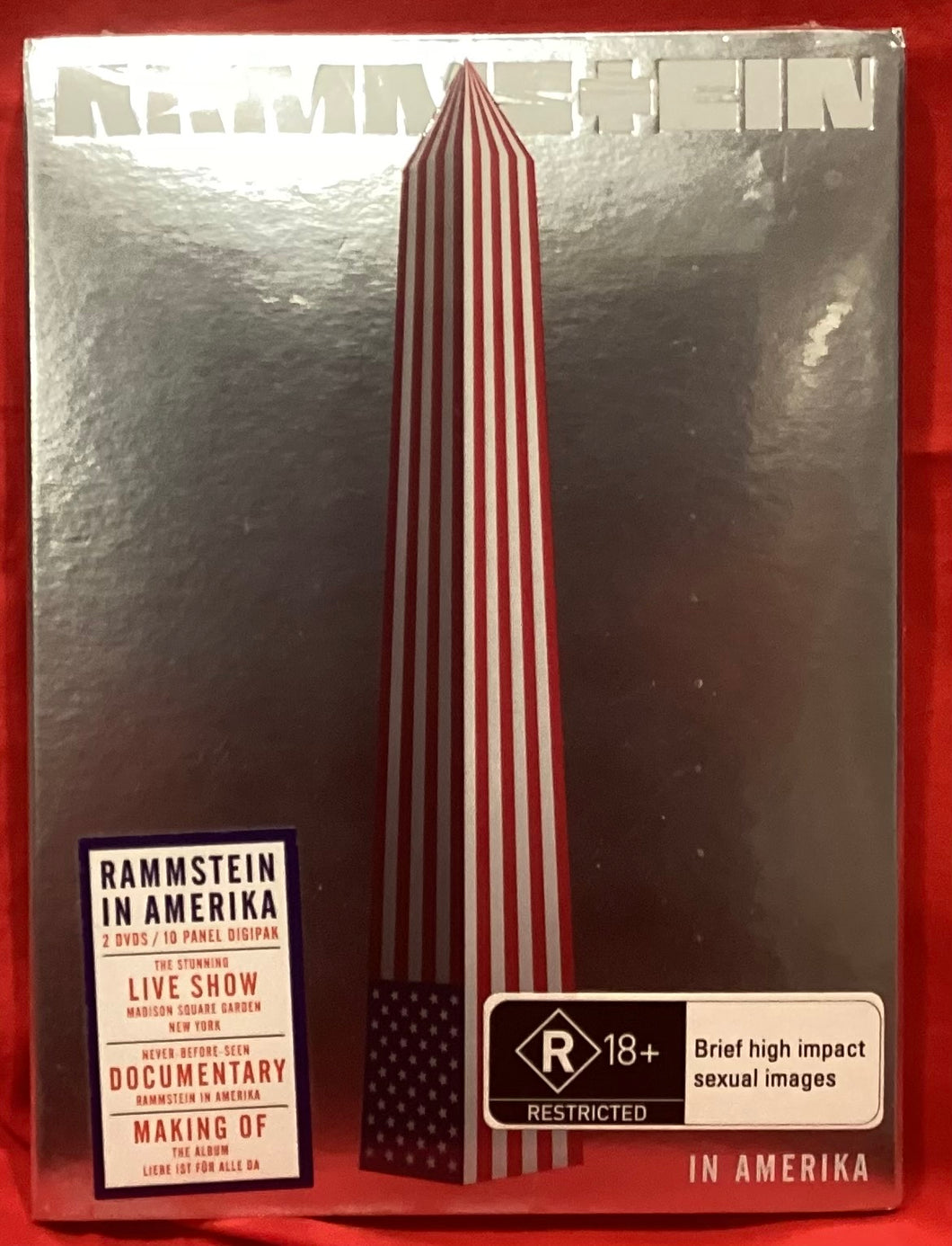 RAMMSTEIN - IN AMERIKA - 2 DISC DVD (NEW/ SEALED)