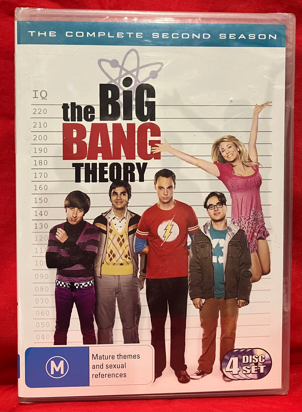 BIG BANG THEORY - COMPLETE SEASON 2 - DVD (NEW / SEALED)