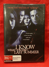 Load image into Gallery viewer, I KNOW WHAT YOU DID LAST SUMMER (1998) - DVD (NEW/ SEALED)
