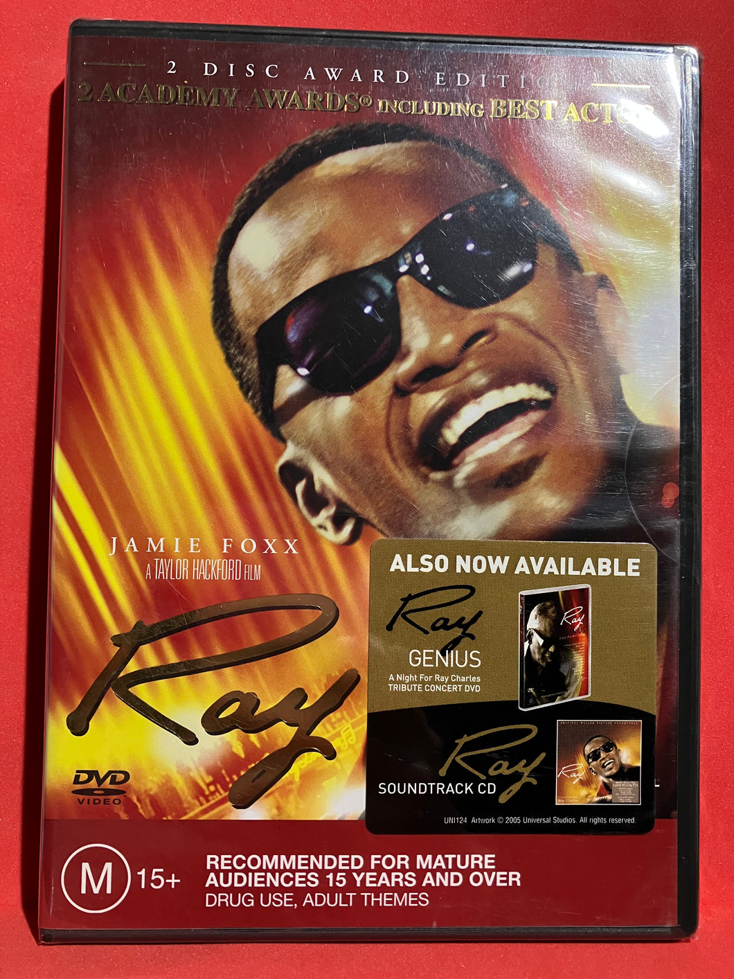 RAY - 2 DISC DVD (SEALED)