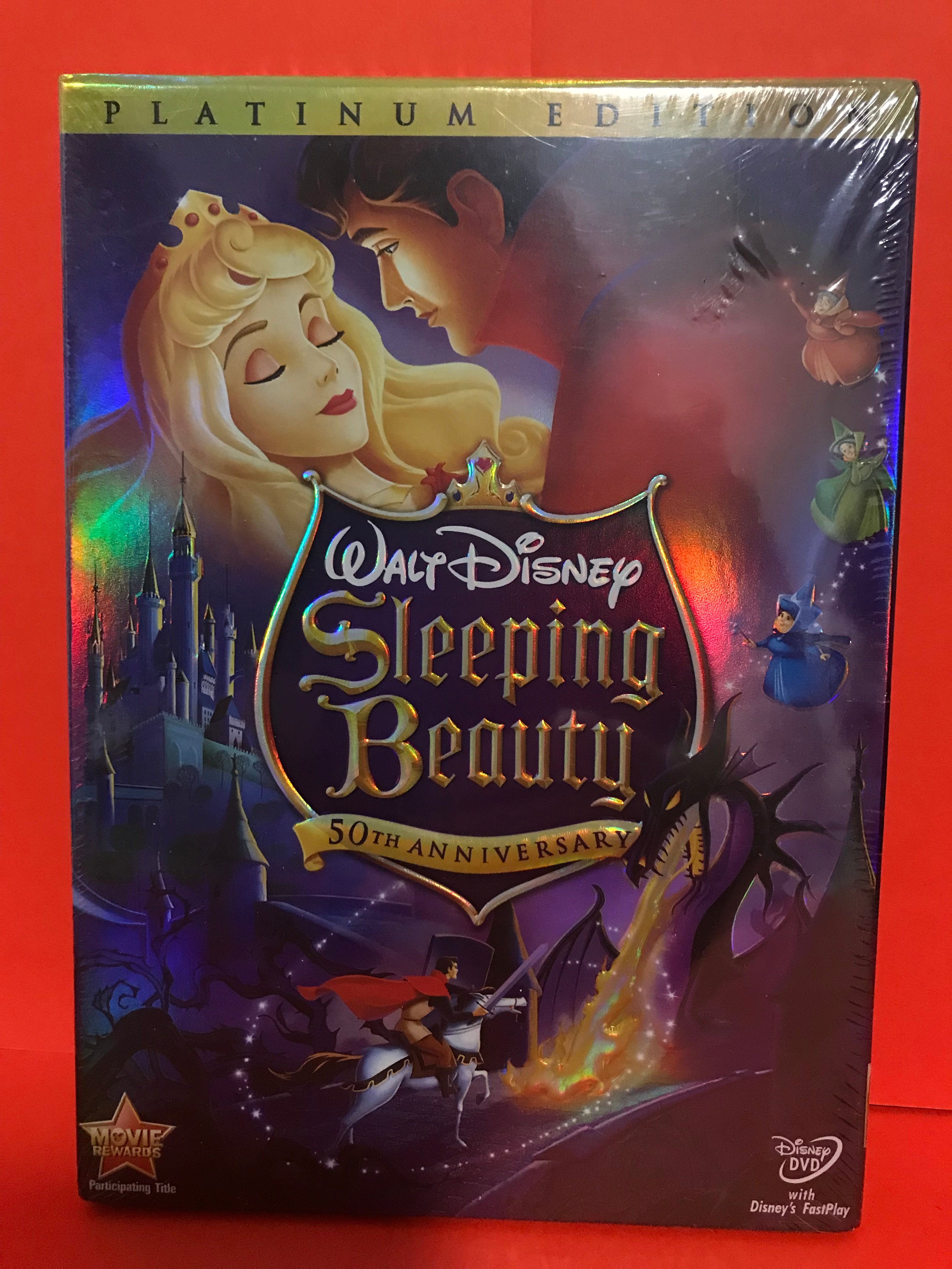 SLEEPING BEAUTY - PLATINUM EDITION - DVD (SEALED) – dixonrecycled