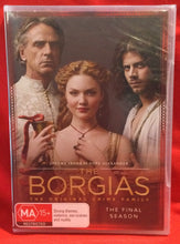 Load image into Gallery viewer, THE BORGIAS - SEASON 3 - FINAL SEASON - DVD (SEALED)
