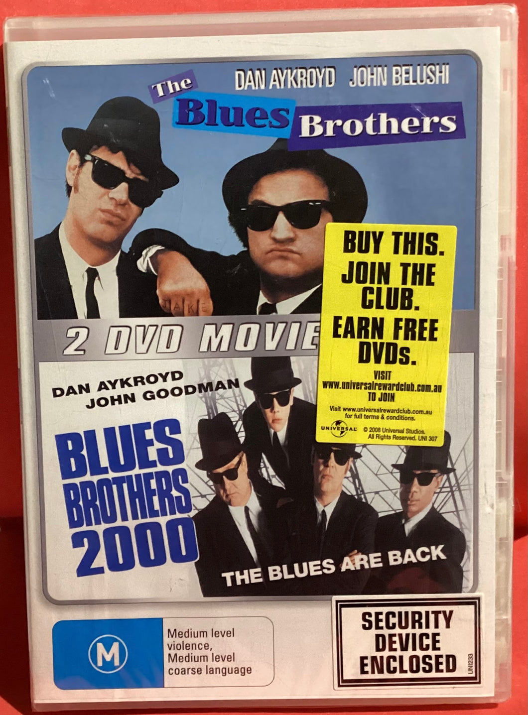 BLUE BROTHERS & BLUES BROTHERS 2000 - DVD (NEW/ SEALED)