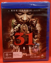 Load image into Gallery viewer, 31 (ROB ZOMBIE FILM)  BLU RAY (NEW / SEALED)
