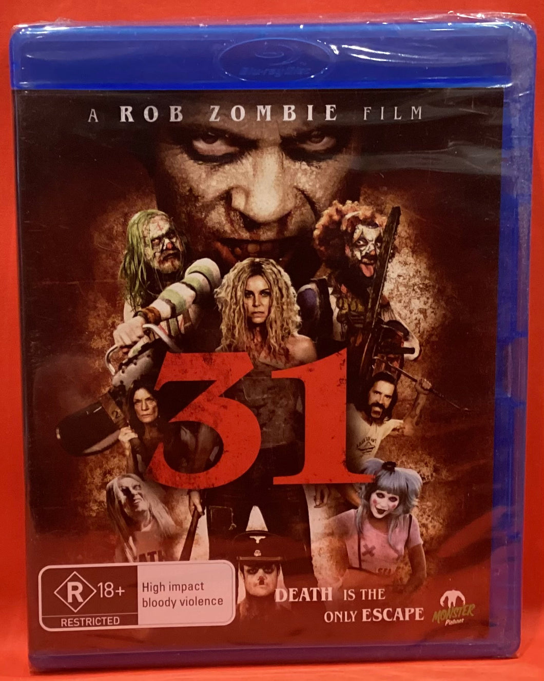 31 (ROB ZOMBIE FILM)  BLU RAY (NEW / SEALED)