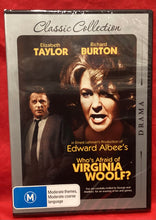 Load image into Gallery viewer, WHO'S AFRAID OF VIRGINIA WOOLF? - DVD (NEW / SEALED)
