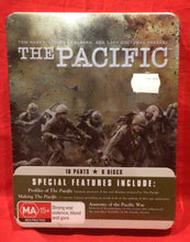 Load image into Gallery viewer, THE PACIFIC - MINI SERIES  - TIN CASE - 6 DISCS DVD (NEW/ SEALED)
