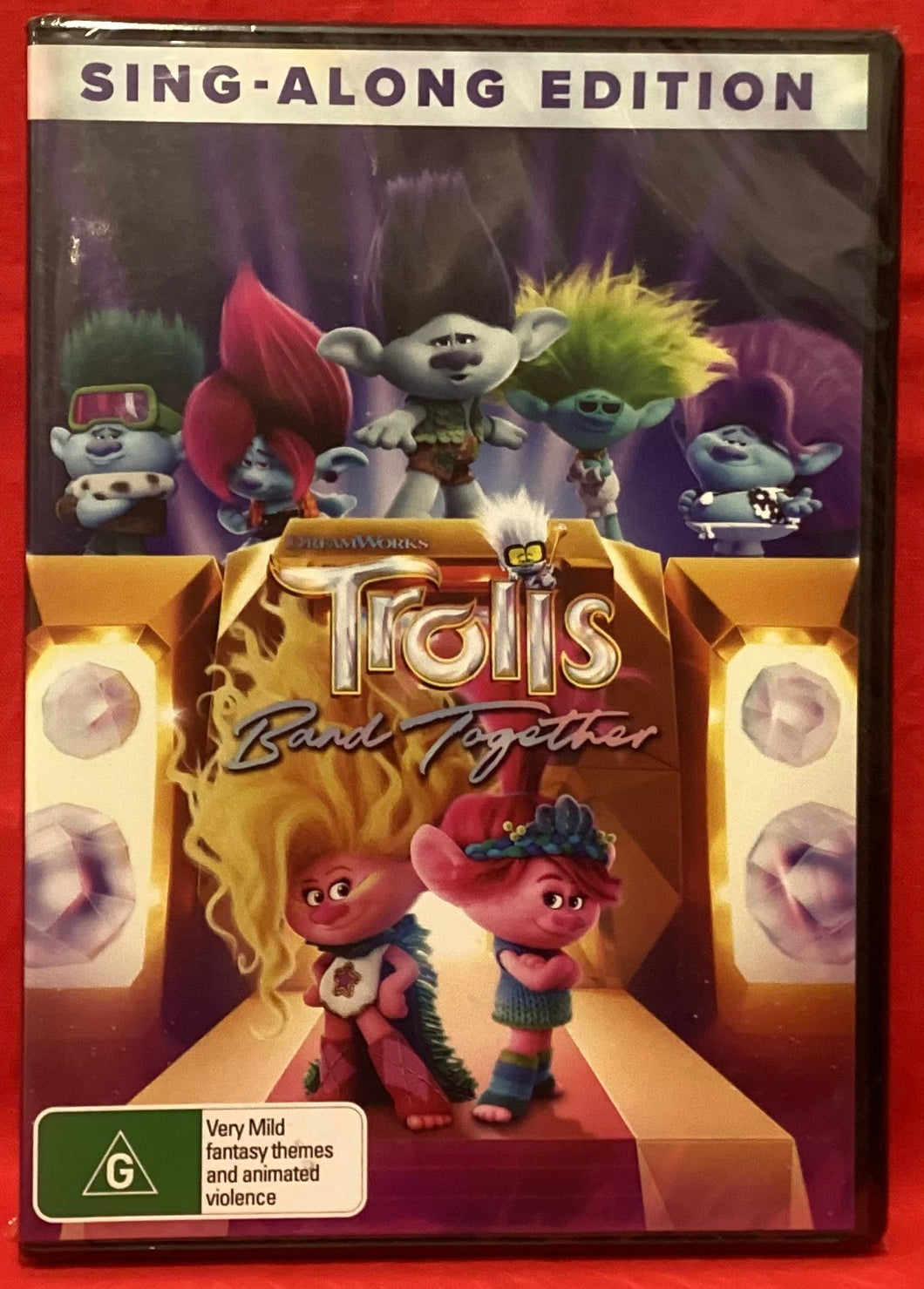 TROLLS 2 BAND TOGETHER SING-ALONG EDITION - DVD (NEW/ SEALED)