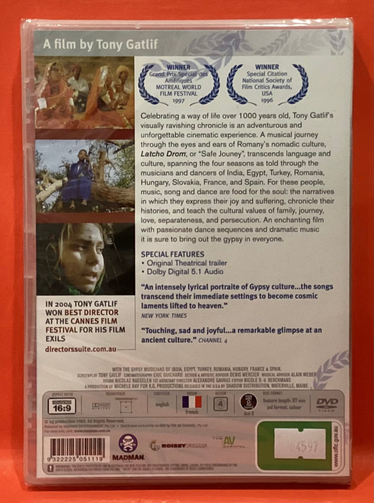 LATCHO DROM - DVD (NEW / SEALED) GATLIF – Dixon Recycled Records