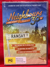 Load image into Gallery viewer, NEIGHBOURS - 30TH ANNIVERSARY    - DOCUMENTARY - DVD (NEW/ SEALED)
