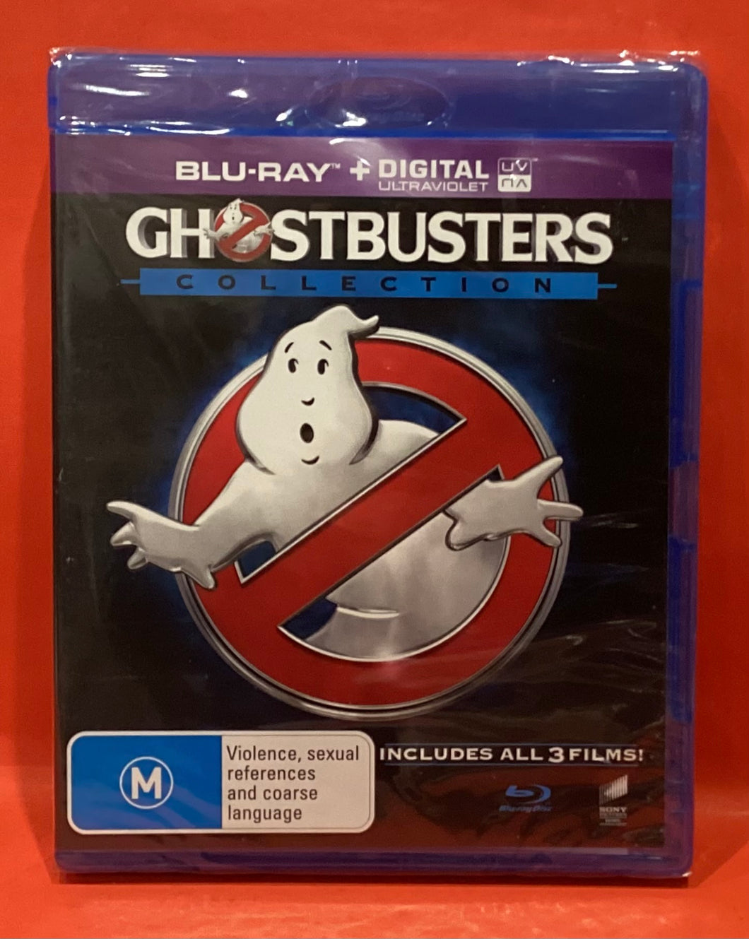 GHOSTBUSTERS - COLLECTION - 3 MOVIES -BLU RAY (NEW / SEALED)