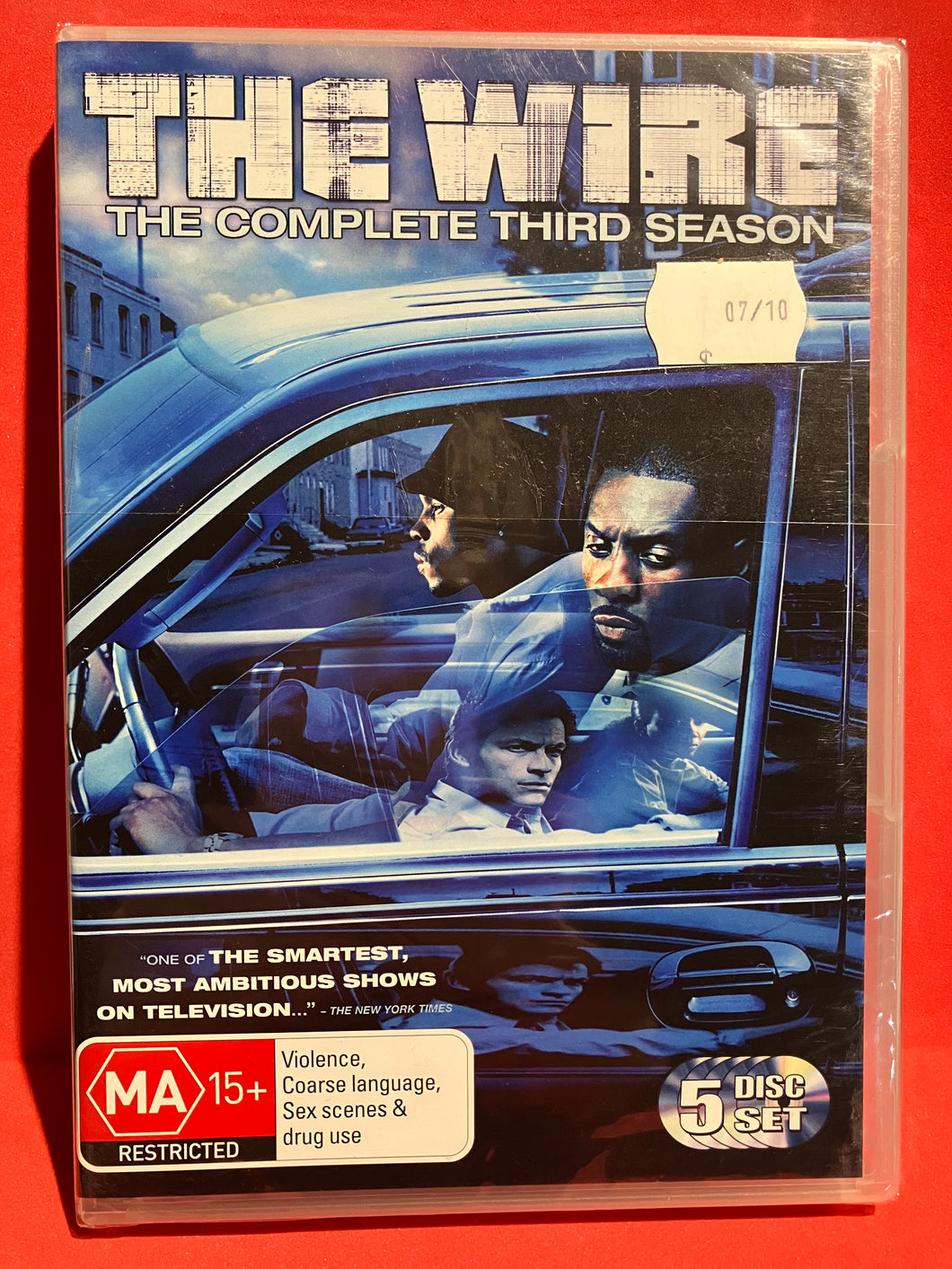 THE WIRE - COMPLETE THIRD SEASON - DVD (SEALED)
