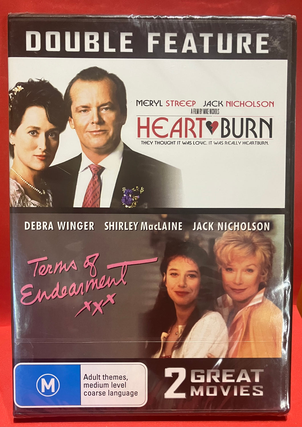 HEARTBURN / TERMS OF ENDEARMENT - DVD (SEALED)