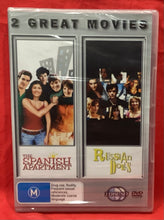 Load image into Gallery viewer, THE SPANISH APARTMENT  / RUSSIAN DOLLS - 2 DISCS   - DVD (NEW / SEALED)
