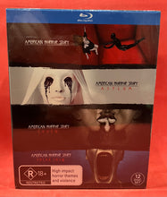 Load image into Gallery viewer, AMERICAN HORROR STORY - COMPLETE SEASON 1 - 4 BLU RAY (NEW/SEALED)
