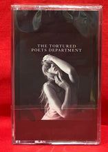 Load image into Gallery viewer, TAYLOR SWIFT - THE TORTURED POETS DEPARTMENT (BLACK DOG) CASSETTE - (NEW/ SEALED)
