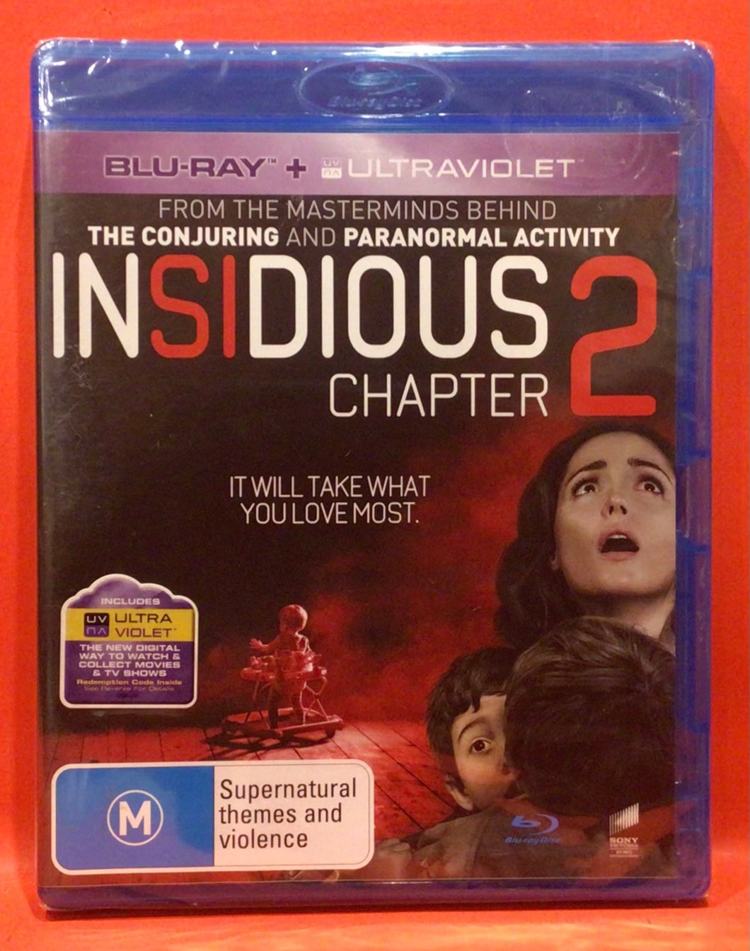 INSIDIOUS CHAPTER 2 - BLU-RAY (NEW/SEALED)