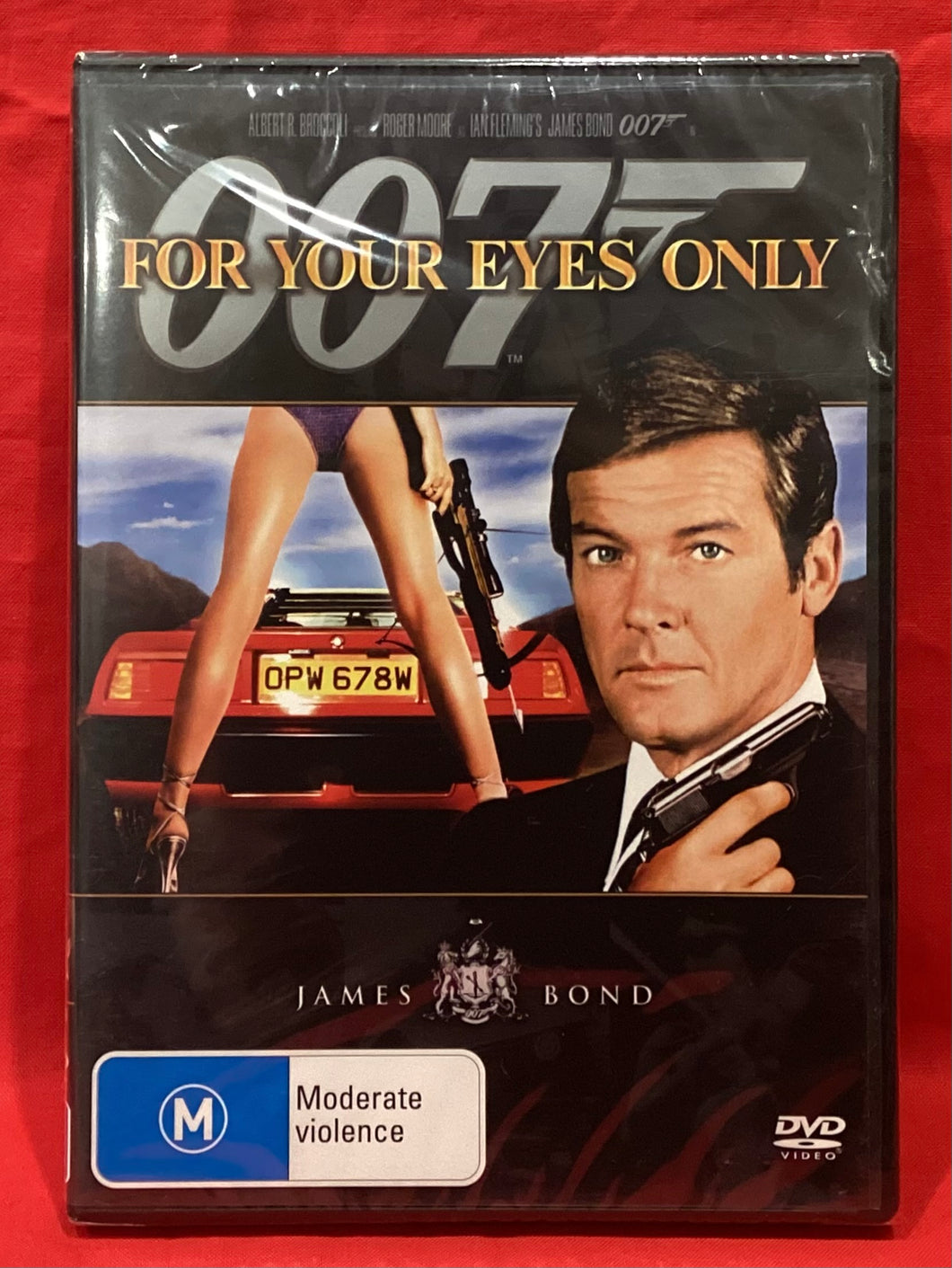 FOR YOUR EYES ONLY  - JAMES BOND - DVD (NEW /SEALED)