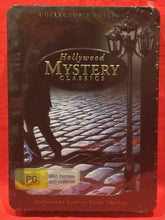 Load image into Gallery viewer, HOLLYWOOD MYSTERY CLASSICS - 10 FILMS - COLLECTOR TIN   - DVD (NEW / SEALED)

