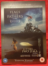 Load image into Gallery viewer, FLAGS OF OUR FATHERS / LETTERS FROM IWO JIMA - 4 DISC DVD STEELBOOK
