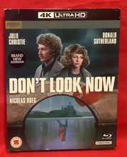 Load image into Gallery viewer, DON'T LOOK NOW  -  4K ULTRA HD   (NEW/ SEALED)
