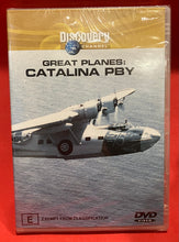 Load image into Gallery viewer, GREAT PLANES: CATALINA PBY - DVD (NEW / SEALED)
