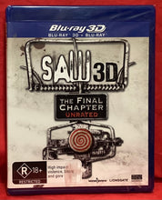 Load image into Gallery viewer, SAW 3D - THE FINAL CHAPTER - UNRATED - BLU-RAY (NEW / SEALED)
