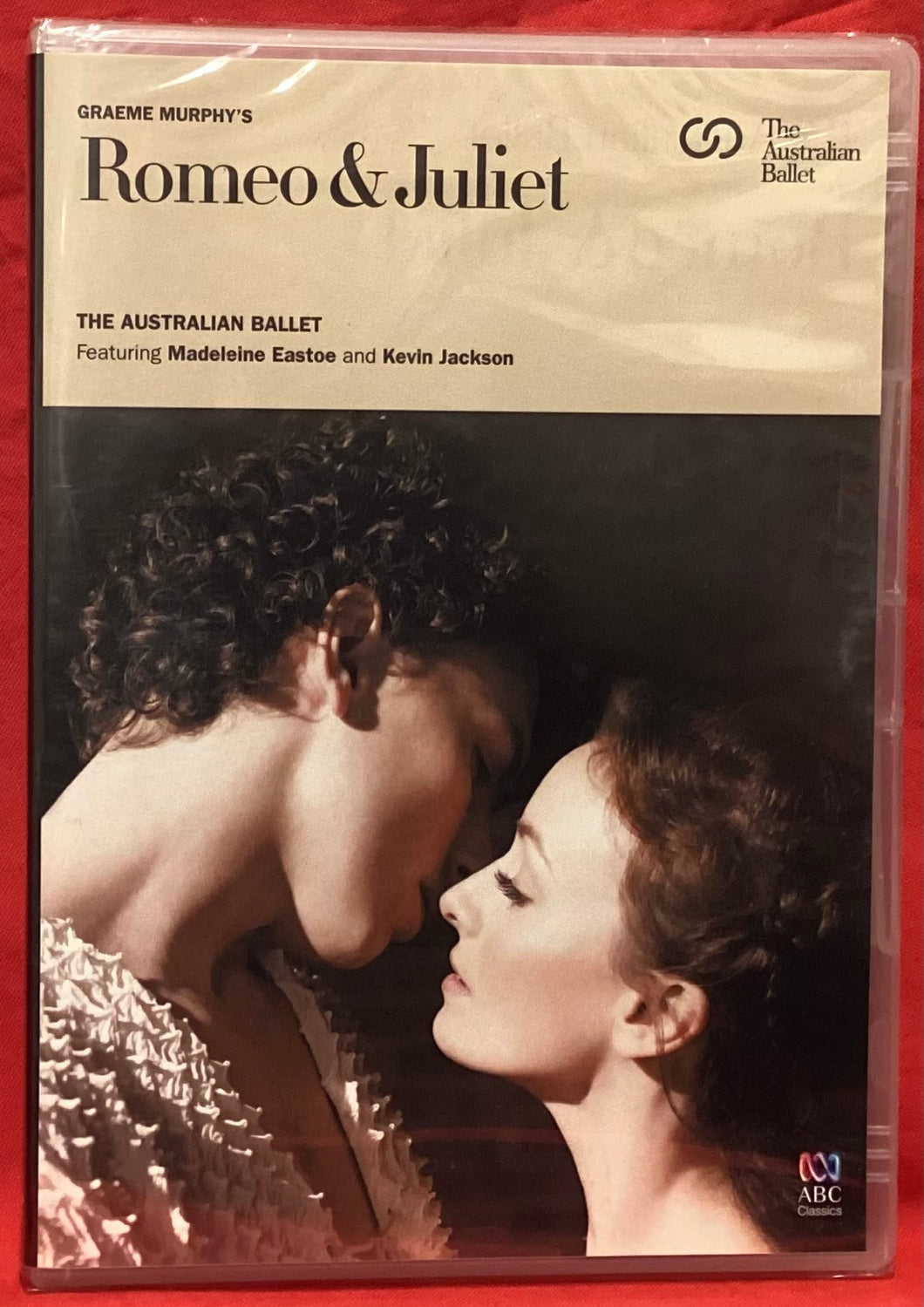 ROMEO & JULIET - GRAEME MURPHY - AUSTRALIAN BALLET - DVD (NEW/ SEALED)
