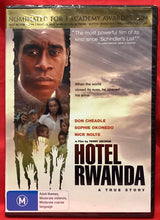 Load image into Gallery viewer, HOTEL RWANDA - DVD (NEW/ SEALED)
