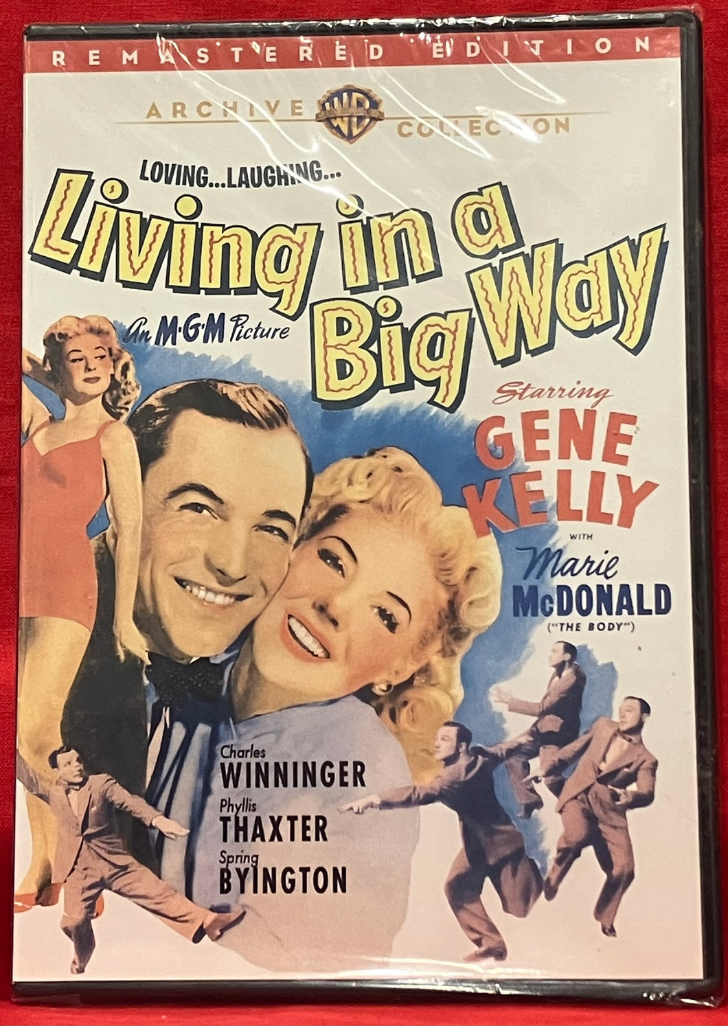 LIVING IN A BIG WAY - DVD (NEW/ SEALED)