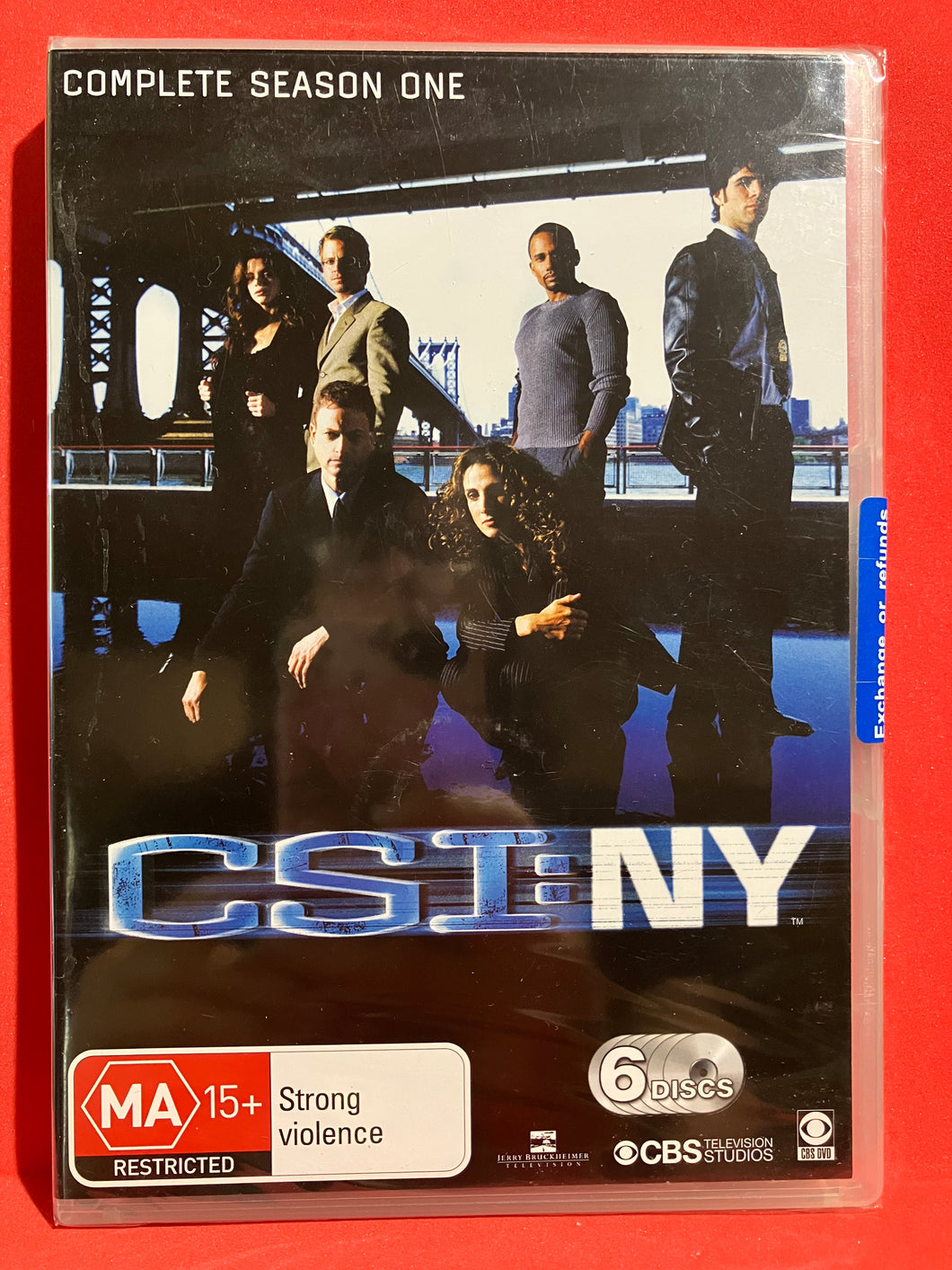 csi ny season 1 dvd