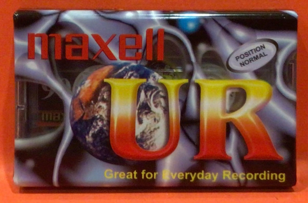 MAXELL UR 90 MINUTE - BLANK CASSETTE  - SEALED